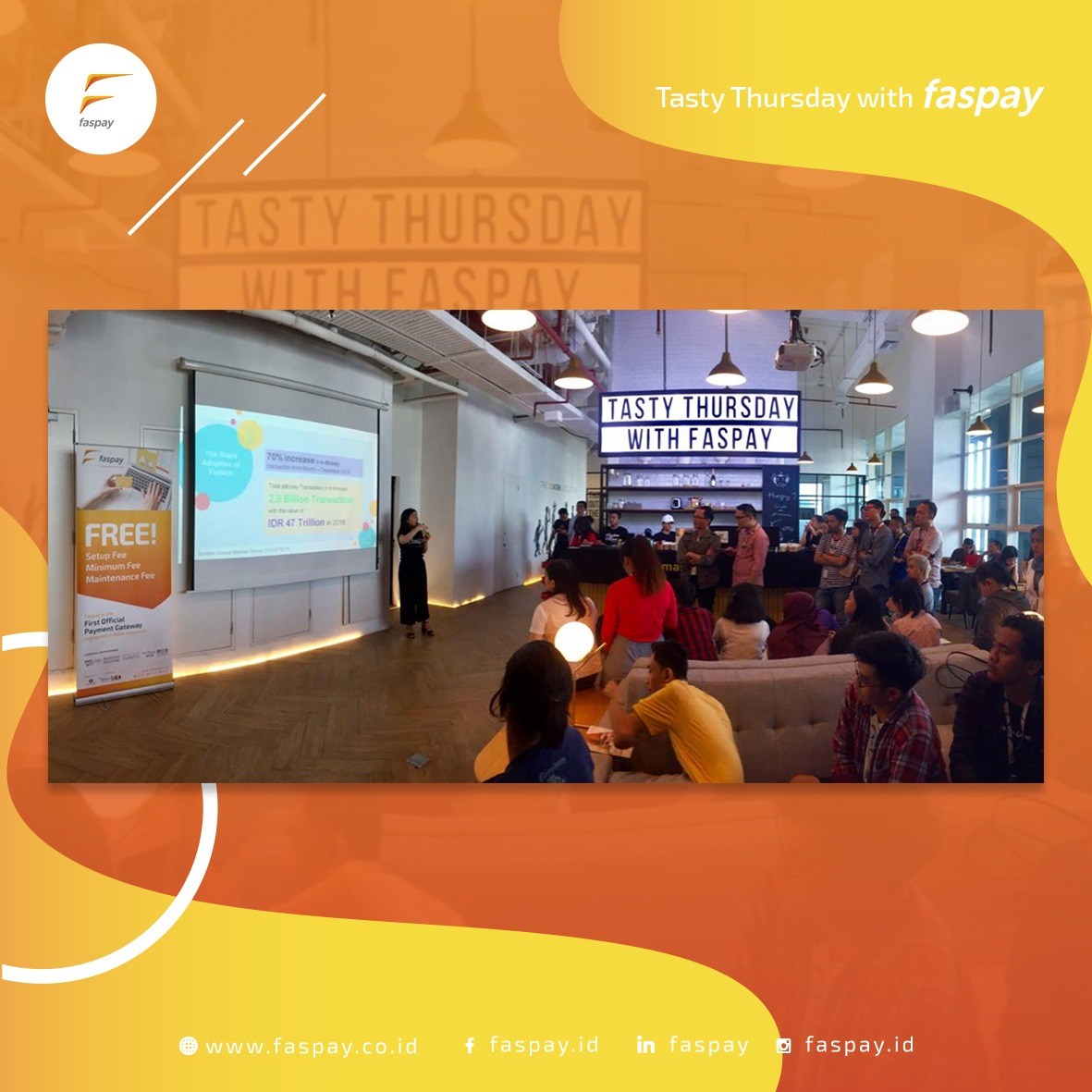 Faspay Berbagi Kiat Menghadapi Tren Digital Payment Lewat “Tasty Thursday” Faspay Berbagi Kiat Menghadapi Tren Digital Payment Lewat “Tasty Thursday”