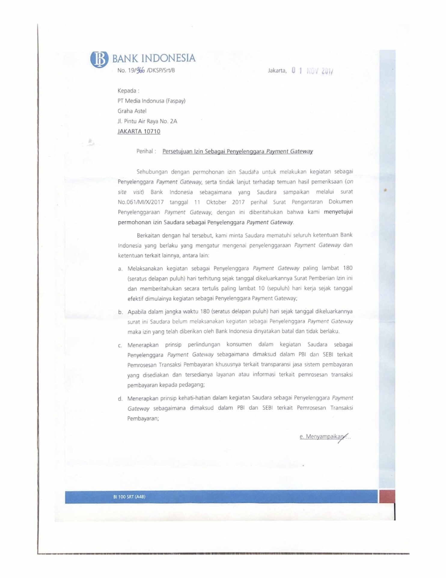 BANK INDONESIA BANK INDONESIA