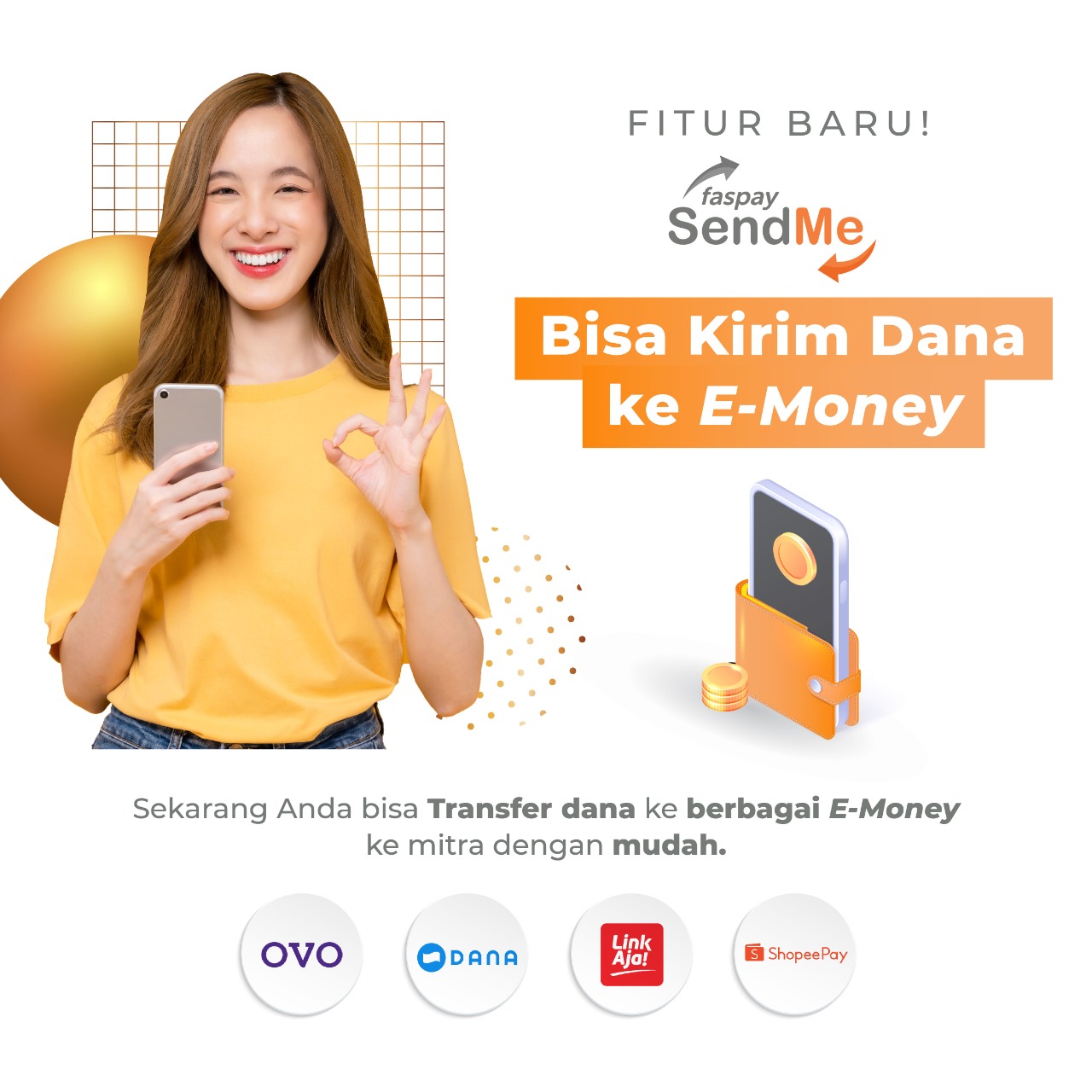 Fitur Baru Faspay SendMe Fitur Faspay SendMe